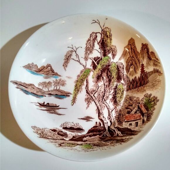 Nasco Sayonara China Oriental Japan 7.5" Bowl Soup Pasta Vintage - Picture 2 of 4